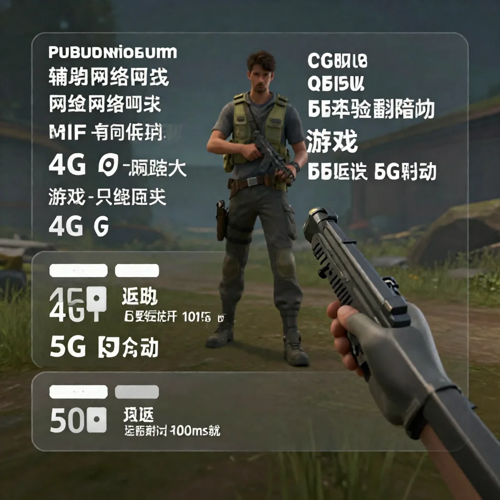 4G开辅助锁空率15%:群里潜伏一个月发现的网络真相 - 和平精英游戏截图
