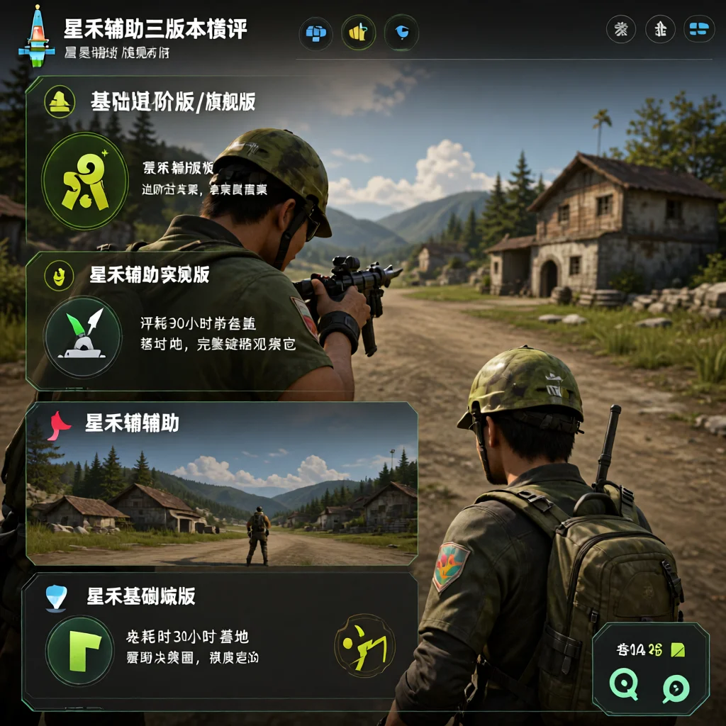 星禾辅助横评钢枪场景实测