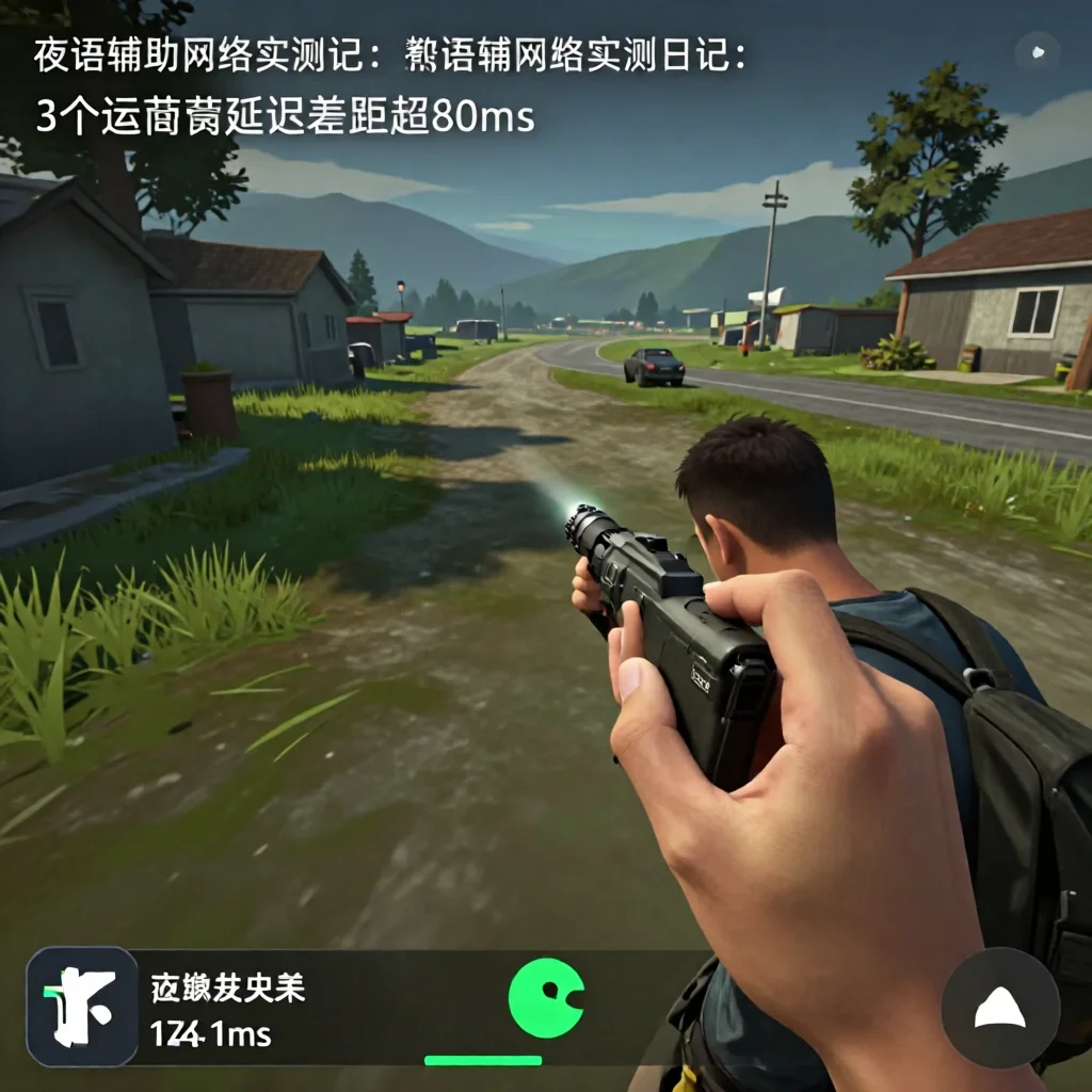 夜语辅助网络实测 - 和平精英游戏截图