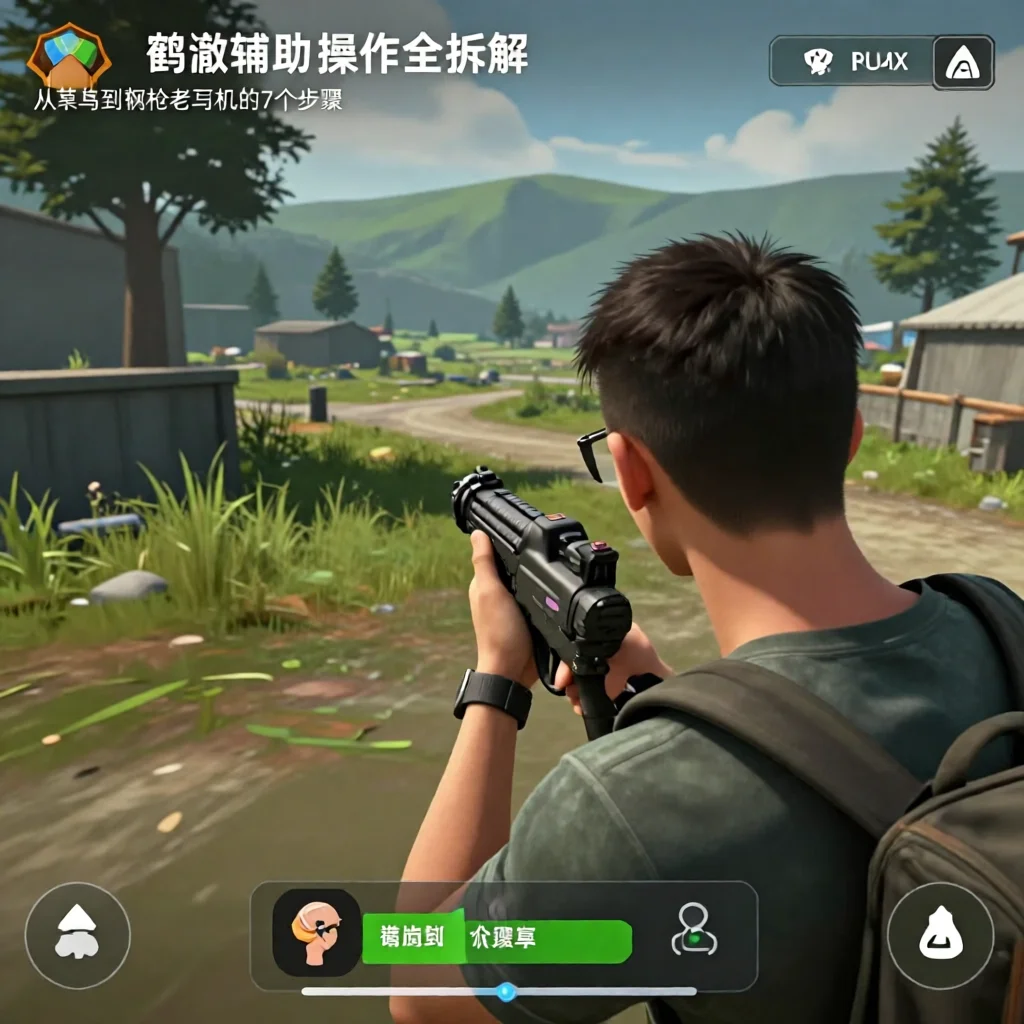 鹤澈辅助界面操作全拆解 - 和平精英游戏截图