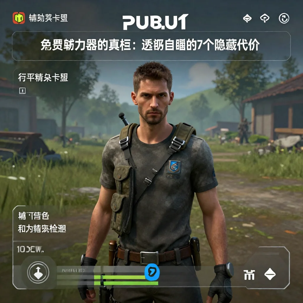 和平精英免费辅助器透视自瞄功能代价分析 - 游戏截图