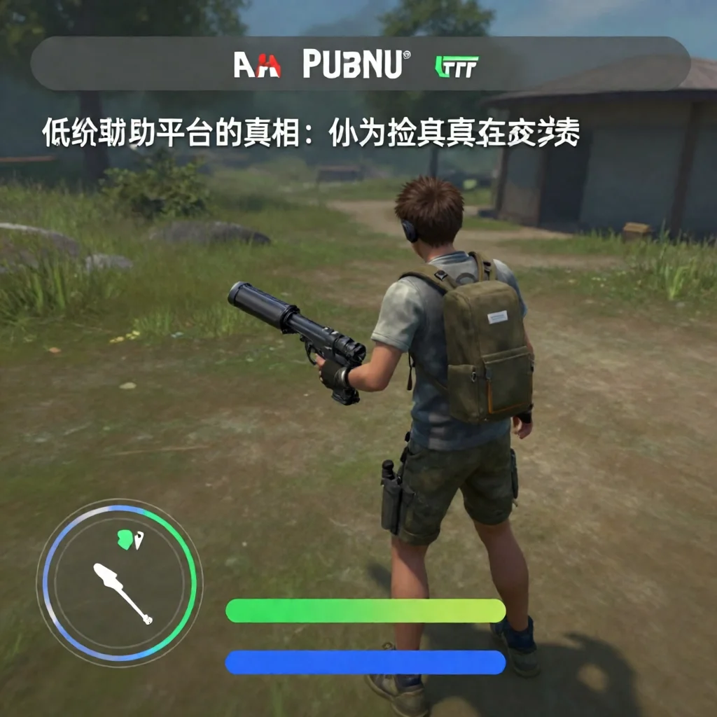 和平精英辅助平台价格对比与风险分析 - 游戏截图