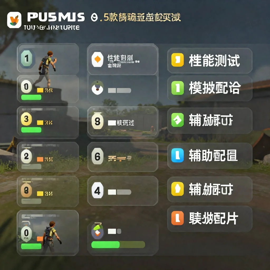 和平精英侧影辅助安卓适配实测数据 - 游戏截图
