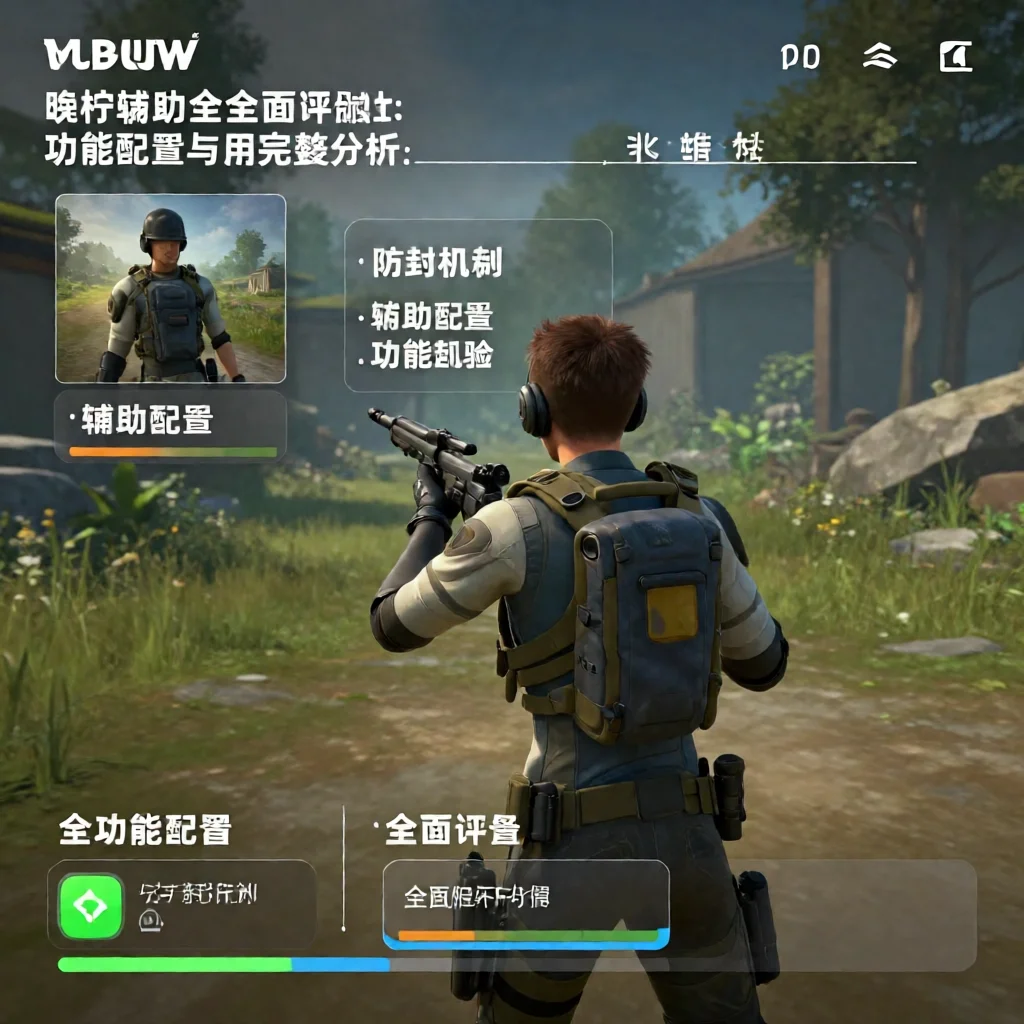 和平精英晚柠辅助功能设置自瞄稳定性实测 - 游戏截图